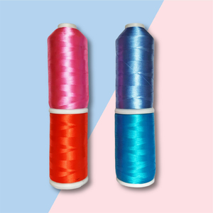 Fil <span class=keywords><strong>à</strong></span> broder en polyester 120D2 150D2 pour machine <span class=keywords><strong>à</strong></span> broder <span class=keywords><strong>à</strong></span> grande vitesse - Product Image 1