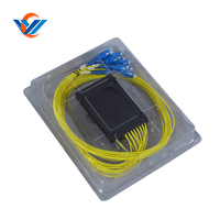 Meilleur prix pour boîtier en ABS pour fibre optique, répartiteur optique PLC SC UPC 1x2-1x32 avec gaine LSZH/PVC et garantie d'un an