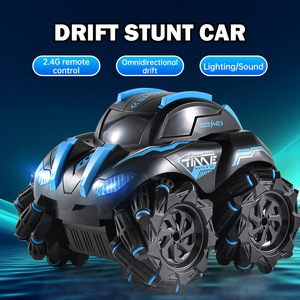 Nouvelle voiture télécommandée 2,4 G, jouet de voiture de cascade à grande vitesse avec lumière, voiture RC à double face qui se retourne, jouet pour enfants - Product Image 3