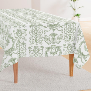 Nappe en coton imprimé sur mesure OEM Technique tissée de conception d'impression de blocs à la main-pour les événements de Noël et l'utilisation de l'hospitalité - Product Image 1