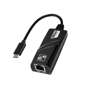 Adaptador USB Tipo-C a Ethernet, Tarjeta de Red Gigabit RJ45 100Mbps/1000 LAN, Tarjeta Externa con Cable para MacOS - Product Image 3