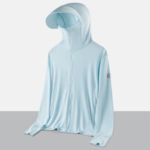Été 2025 glace soie lâche vêtements de protection solaire hommes vêtements de pêche mise à niveau anti-ultraviolet mince populaire coupe-vent souffle - Product Image 2