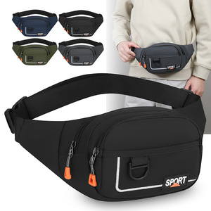Men's Fanny Pack Large Capacity Oxford Cloth Chest Bag For Outdoor Sports Hiking Everyday Use - Product Image 2