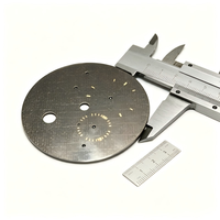 Cadran de montre en saphir avec bord givré, revêtement antireflet, cristal de remplacement pour montre de plongée, service de fabrication de moules de couleur personnalisée