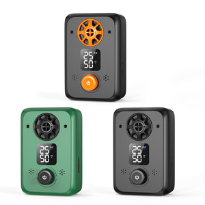 Répulsif à ultrasons pour chiens, multifréquence, intérieur/extérieur, anti-aboiement, entraîneur, dispositif de réduction du bruit, matériau ABS, vert/noir - Product Image 1