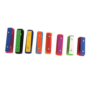Glockenspiel Xylophone en métal aluminium coloré à 8 tons, instrument de percussion Orff pour enfants, jouet musical éducatif précoce - Product Image 1