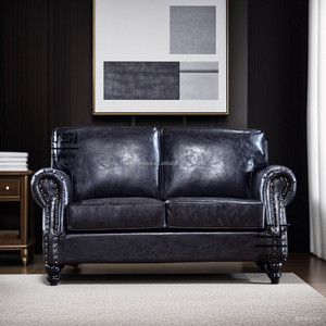 High End Living Room Dark Tan Dubai Home <strong>Furniture</strong> Cheap Sectional Antique Leather <strong>New</strong> Model Sofa Sets <strong>Furniture</strong> - Product Image 3