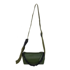 Sac bandoulière unisexe imperméable, mini sac à bandoulière tendance avec fermeture éclair, doublure en PU, motif bonbon - Product Image 1