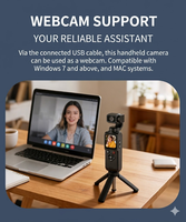 Caméra de poche ultra-compacte stabilisée M5, équipement d'action haute définition pour le vlogging et la photographie de voyage