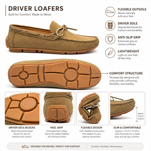 Mocassins classiques en cuir <span class=keywords><strong>nubuck</strong></span> marron avec détail nœud et semelle en caoutchouc durable <span class=keywords><strong>pour</strong></span> hommes – Vente en gros - Product Image 4