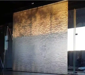 <span class=keywords><strong>Rideau</strong></span> d'eau décoratif en métal personnalisé pour mur d'eau extérieur - Product Image 1