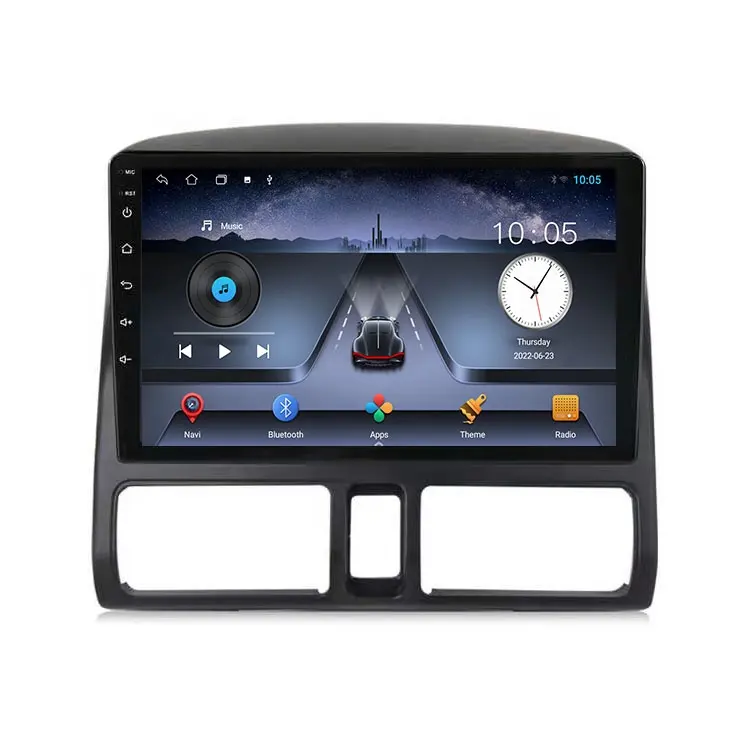 자동차 스테레오 안드로이드 12.0 자동차 GPS 혼다 CRV 2002-2005 GPS BT 자동차 멀티미디어 플레이어 카메라