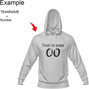 Custom Personalized Hoodie Men's 300 Grams French <b>Terry</b> Quick Dry Casual Sweatshirt With Pocket Design - Product Image 5