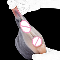 GEEBA Neueste Sexuelle Maus-Fantasie Tier-Masturbationshilfe Flüssiges Silikon Männlicher Masturbationsbecher Realistische Textur Sexspielzeug