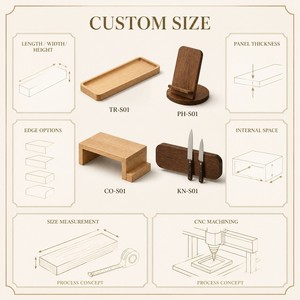 Artigianato in <span class=keywords><strong>Legno</strong></span> Personalizzato per Forma, Dimensione, Materiale, Colore, Logo, Confezione, Decorazione Superficiale, Struttura, Funzione e Progettazione del Progetto - Product Image 2