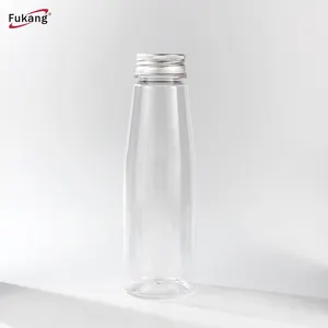 Garrafa do fabricante, garrafa transparente de plástico para pet 300ml 350ml