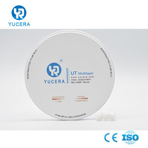 YUCERA UT Bloque de Zirconio Multicapa 98*18MM para Fresado y Tallado, <span class=keywords><strong>Material</strong></span> en Bruto para Prótesis Dentales con Sistema AG - Product Image 3