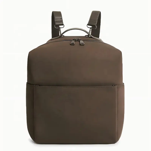 <span class=keywords><strong>Sac</strong></span> à <span class=keywords><strong>dos</strong></span> à langer <span class=keywords><strong>en</strong></span> <span class=keywords><strong>cuir</strong></span> PU tendance <span class=keywords><strong>pour</strong></span> femmes avec plusieurs poches, compartiment <span class=keywords><strong>pour</strong></span> ordinateur portable, imperméable et portable - Product Image 1