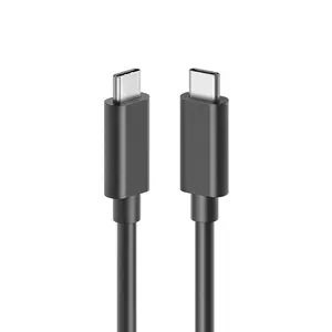 USB C Gen 2 Thunderbolt 3视频音频和数据以及用于MacBook Pro和更多USB-C设备的快速PD充电全功能电缆