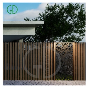 Trang Trại Ngựa Cừu Dê Không Đào Sân Giá Rẻ Tấm Hàng Rào GD Nhôm Hàng Rào Nhà Cung Cấp Slat Đường Sắt Ngang Palisade Gia Súc Giá - Product Image 1