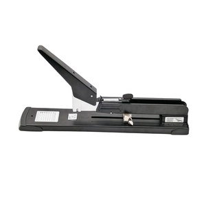 Nhiệm vụ nặng nề 100pcs mặt hàng chủ lực của nhãn hiệu kim loại Jumbo <span class=keywords><strong>Stapler</strong></span> văn phòng sử dụng 200 Sheets cánh tay dài đạt grapedora cho cuốn sách Tạp Chí - Product Image 3