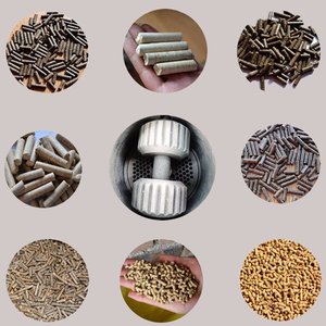 De alta velocidad hierba mezclador de extrusión de compactador de granulador de piensos para animales - Product Image 6