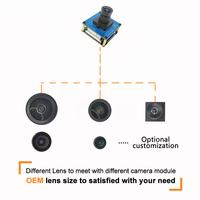 Module de caméra USB 2.0 haute vitesse compact avec capteur CMOS IMX766, carte de circuit imprimé, résolution 50MP 4K