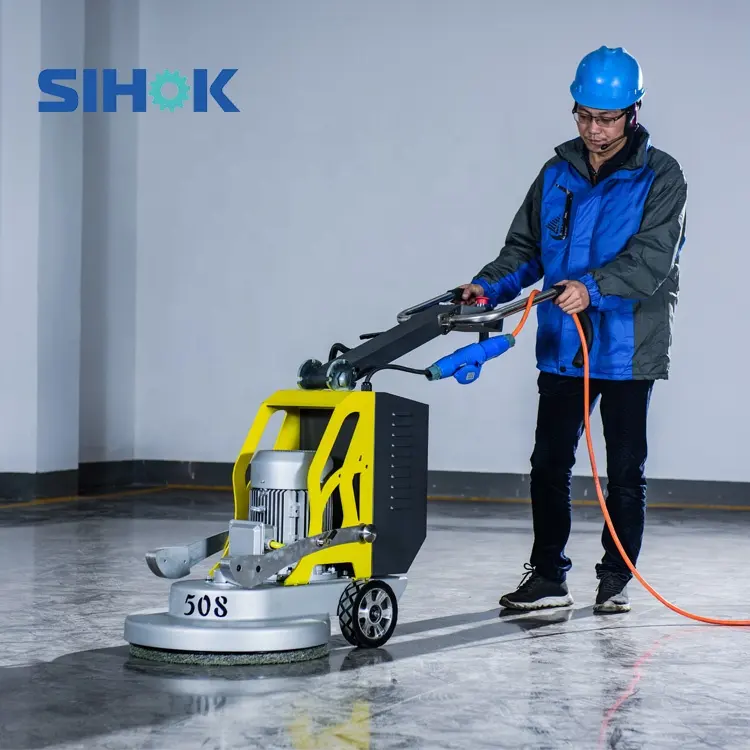 Hand push 4Kw electric concrete marble floor polishing machine price (SHCP-508S)