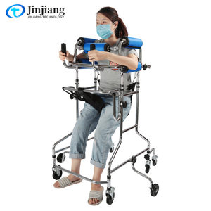Déambulateur multifonctionnel pour personnes âgées en alliage d'aluminium léger et portable avec siège pour la rééducation - Product Image 1