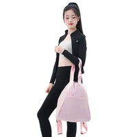 Mochila Deportiva Casual para Mujer 2026, Impermeable, Ligera, de Gran Capacidad, para Viajes, Yoga, Baile, con Cierre de Cordón