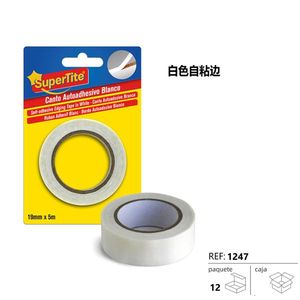 Bordatura bianca autoadesiva 19mm x 5m per lavorazione del legno - Product Image 3