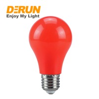 Ampoule LED A60 2W E27 B22 avec couvercle entièrement en plastique, LED-COLOR