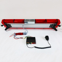 Feux de signalisation d'urgence à LED de haute qualité avec lentille de réflexion, barre lumineuse rouge clignotante pour véhicules, camions de pompiers, double chargeur