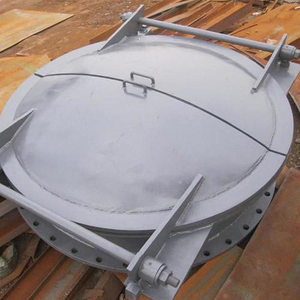 Clapet à charnière latérale en acier inoxydable, économie d'énergie, clapet anti-retour, clapet d'extrémité de tuyau, sortie d'eaux usées - Product Image 1