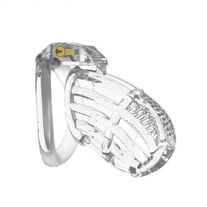 Jaula de Castidad con Anillo de Bloqueo de Panal de Abeja PET para Hombre, Jaula para Pene, Juguetes para Adultos, Anillo Bloqueable - Product Image 3