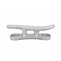 Émerillon de bateau en aluminium moulé, émerillon d'amarrage en forme de S à deux cornes, base ouverte, 10, 12, 15 pouces, pour quai de yacht, pont, quincaillerie marine