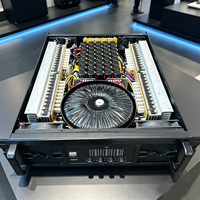 Amplificateur de puissance de classe H 3U 4 canaux, 1600W, protection contre la surchauffe et les courts-circuits, adapté aux systèmes de sonorisation de scène Line Array.