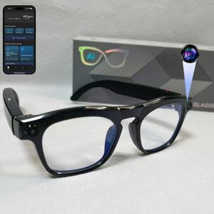 Lunettes Intelligentes GV3 4K avec Caméra, Lunettes <span class=keywords><strong>de</strong></span> Soleil Vidéo Intelligentes avec Enregistrement Vocal, Transfert WiFi, IA ChatGPT, Lunettes Intelligentes 2026 - Product Image 1