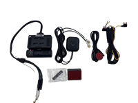 JFD-W17 Caméra embarquée avec écran tactile de 3 pouces, 5G, double objectif, vision nocturne, diffusion en direct, suivi GPS, enregistreur vidéo, caméras avant/arrière