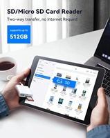 Lector de Tarjetas SD y TF 4 en 1 de 8 Pines, Kit de Conexión USB 3.0 OTG para Cámara, Compatible con iPhone, iPad, Hubs, Teclados, Audio y Ethernet