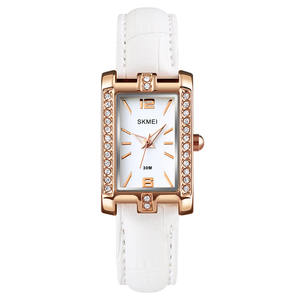 SKMEI 1690 Carré Cadran Quartz Mouvement En Acier Inoxydable <span class=keywords><strong>Bracelet</strong></span> Dames Montres pour Les Femmes - Product Image 3