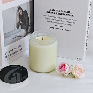 <span class=keywords><strong>Bougie</strong></span> de décoration d'atmosphère <span class=keywords><strong>Bougie</strong></span> parfumée de tabac et de <span class=keywords><strong>teck</strong></span> de longue durée pour la décoration d'ambiance - Product Image 2