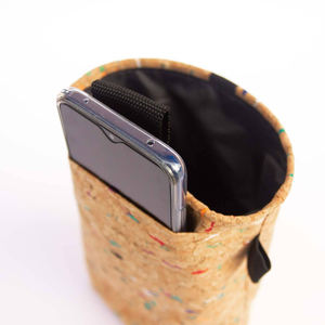 Bolsa de Tiza de Corcho Ecológica y Natural para Escalada, Bolsa de Tiza Reciclada para Boulder - Product Image 2