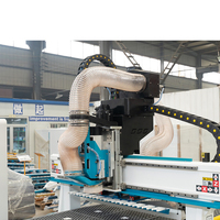 Machine de gravure sur bois CNC à 3 axes FIRM-1325 avec changement d'outil à disque haute précision