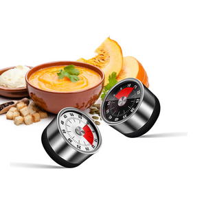 60分警報音調理タイマーキッチンツールステンレス鋼視覚磁気キッチンメカニカルタイマー - Product Image 2