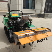 Mini Tractor de cadena de orugas de alta calidad, Tractor de orugas de 50 caballos de fuerza para cultivo de campo de invernadero de huerto