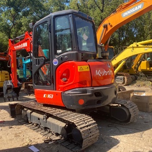 Low Price Used Kubota Kx163 Excavator 5.5 Tons Mini Original Japan Crawler Excavator Second Hand Excavator Kubotakx163 for Sale - Product Image 4