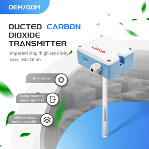 เซ็นเซอร์ตรวจจับก๊าซคาร์บอนไดออกไซด์ชนิดท่อ lefoo พร้อมการรับประกัน1ปีระบบป้องกัน IP65 10-30VDC แรงดันไฟฟ้าขาออก - Product Image 4