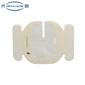 Pansement de fixation pour cathéter en <span class=keywords><strong>U</strong></span>, en PU, hypoallergénique, transparent, stérile, résistant à la pression, protection chirurgicale CE - Product Image 1