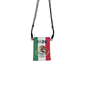 Promoción 2026: Nueva Bolsa Cruzada para Teléfono Móvil del Evento Mundial de Fútbol, Ligera, para EE. UU., Canadá y México, con Monedero y Diseño de Animales - Product Image 5